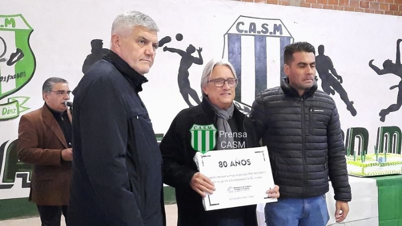 Celebración con reconocimiento para San Martín del Bañado