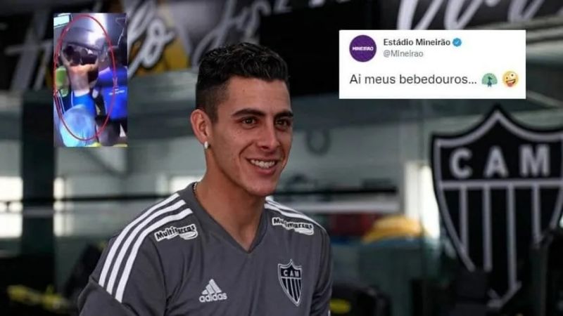 Pavón bromeó con los incidentes de Boca ante Mineiro