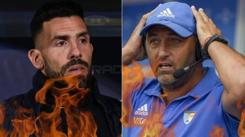 Inesperada y durísima pelea entre Tevez y Retegui