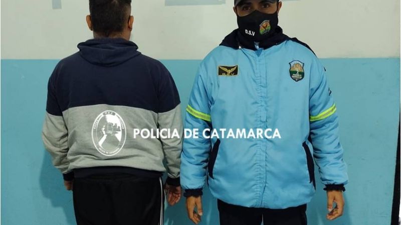 Infringió la orden judicial de exclusión de hogar y terminó detenido