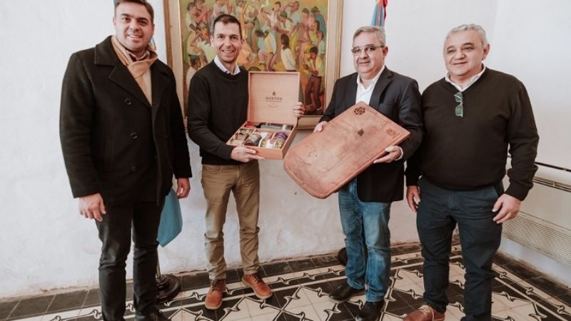 El Gobernador recibió al Intendente de Jesús María