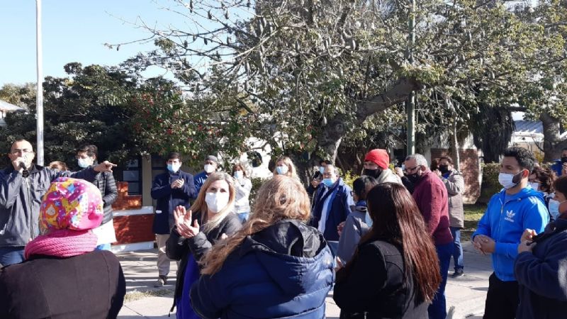 Personal del Hospital San Juan reclamó aumento salarial