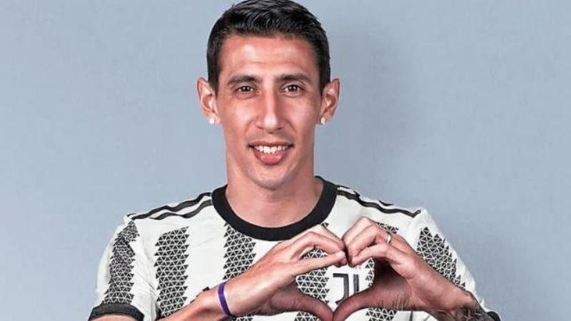Ángel Di María ya es jugador de la Juventus.