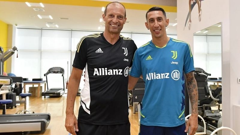 Ángel Di María ya es jugador de la Juventus.