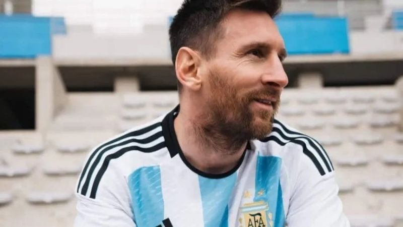 Salió la camiseta de la Selección Argentina para Qatar 2022