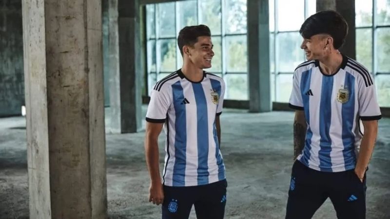 Salió la camiseta de la Selección Argentina para Qatar 2022