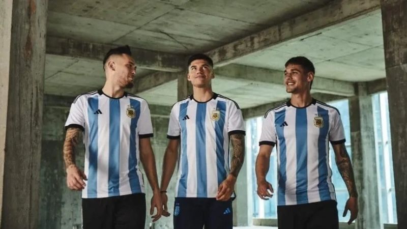 Salió la camiseta de la Selección Argentina para Qatar 2022