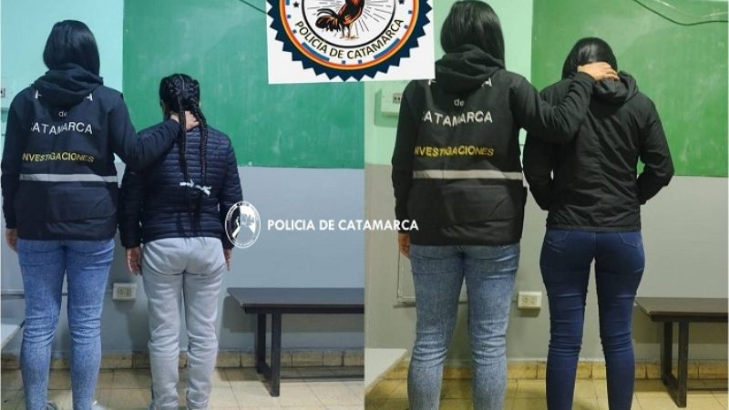 Detienen a dos mecheras