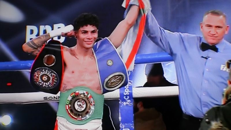 “Sansón” Rosa retuvo el título latino superligero CMB