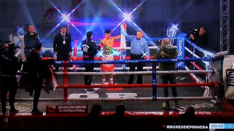 “Sansón” Rosa retuvo el título latino superligero CMB