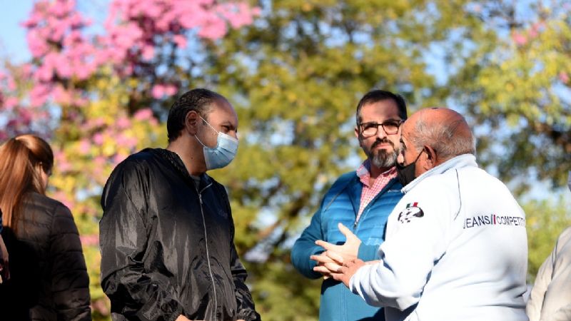 Comenzaron las obras de recuperación de la Plaza Jorge Bermúdez