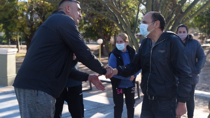 Comenzaron las obras de recuperación de la Plaza Jorge Bermúdez