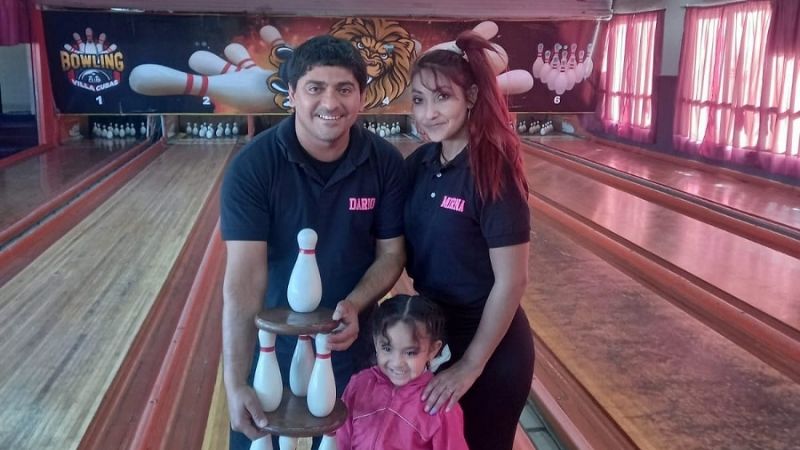 Mirna Cabrera y Darío Herrera con la 5ta fecha del Bowling