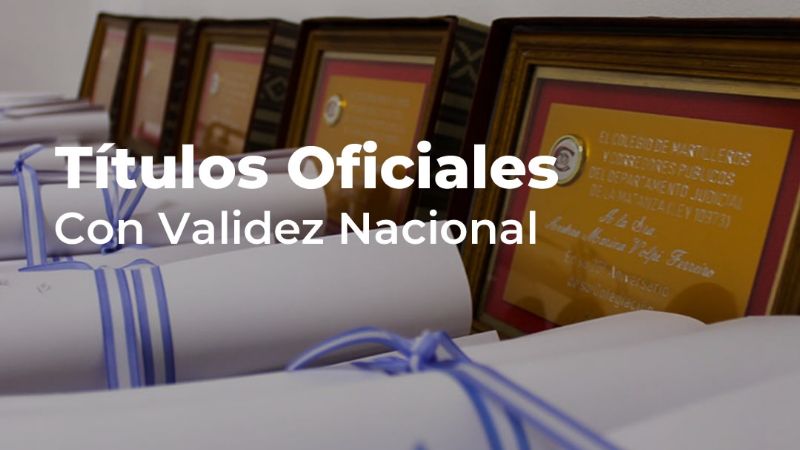 Validez Nacional para la Tecnicatura Superior en Turismo