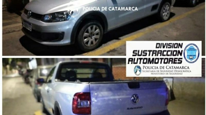 Fue recuperada una camioneta requerida por la justicia