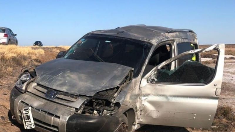 Vuelco en Las Salinas