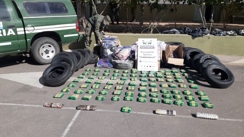 Secuestraron mercadería de contrabando con un avalúo que supera los 2.400.000 pesos