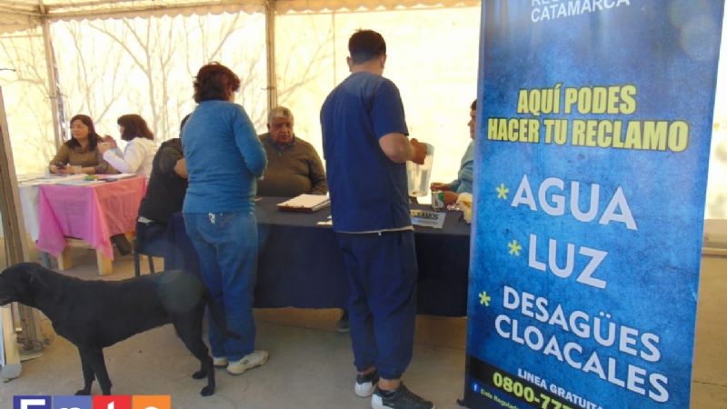 El En.Re. dijo presente en los programas Catamarca con Vos y el Municipio en tu Barrio