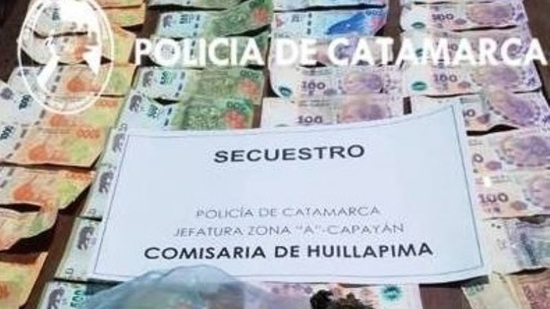 Incautan droga en Capayán