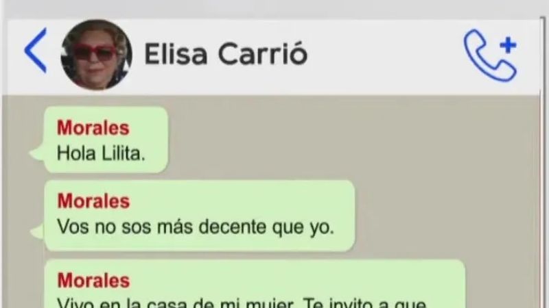 De Morales a Carrió: "Hablá de los negocios de la Ciudad"