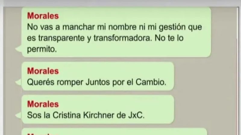 De Morales a Carrió: "Hablá de los negocios de la Ciudad"