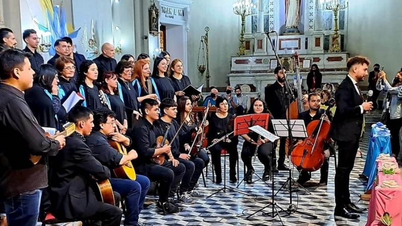 Magistral concierto coral como ofrenda a la Virgen del Valle