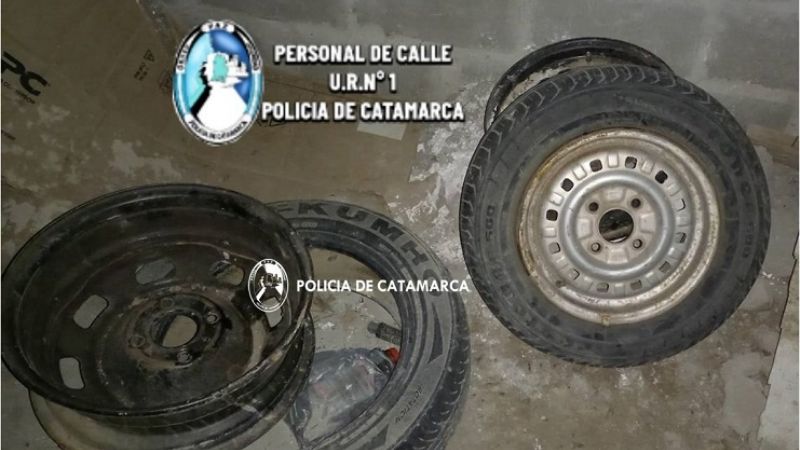 Recuperan una moto y secuestran varias motopartes