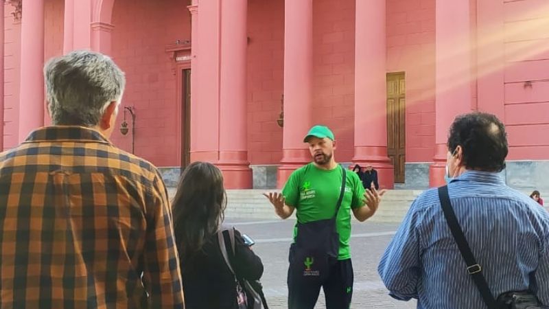 La Capital a pleno de turistas