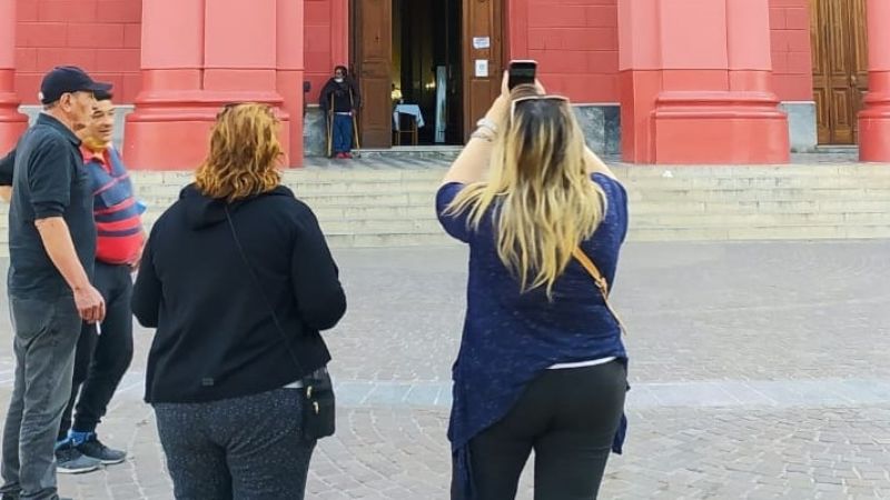 La Capital a pleno de turistas