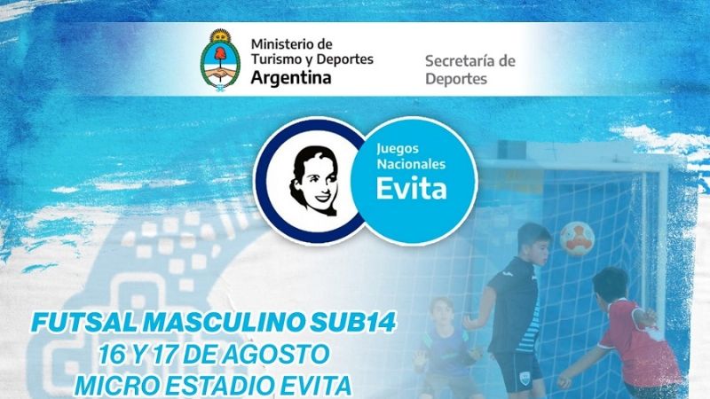 Comienzan las finales provinciales de los Juegos Evita 2022