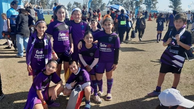 Fiel, campeón Sub12 Femenino en Rafaela