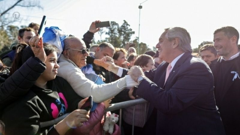 El Presidente encabeza un acto en La Rioja en homenaje al general San Martín