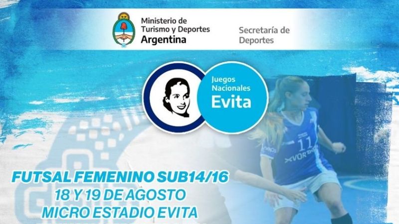 El Futsal Femenino sale a la cancha por los “Evita”
