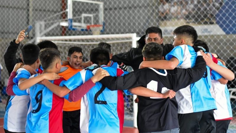 FME y Mutquín, los Sub14 del Fútbol Mixto y Futsal