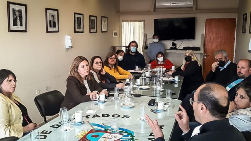 Salud de Diputados recibió a representantes de Aprosca