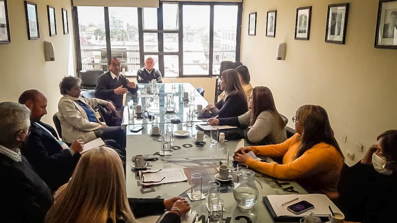 Salud de Diputados recibió a representantes de Aprosca