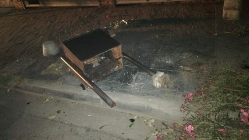 Espectacular vuelco en Valle Viejo