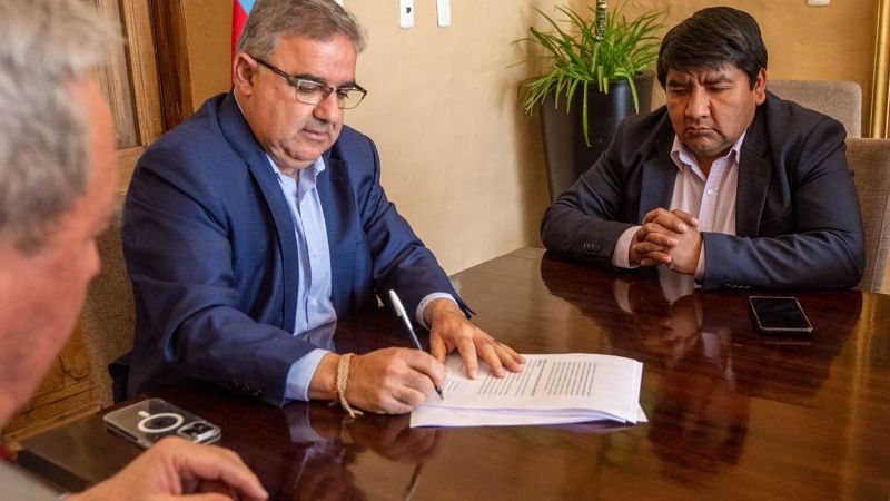 Convenio para obras y viviendas en Antofagasta de la Sierra