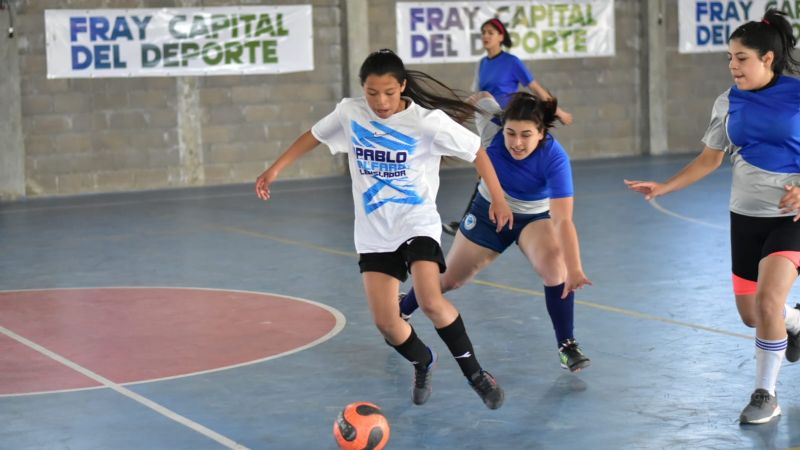 Evita 2022: Hoy se disputan las finales del Futsal Femenino