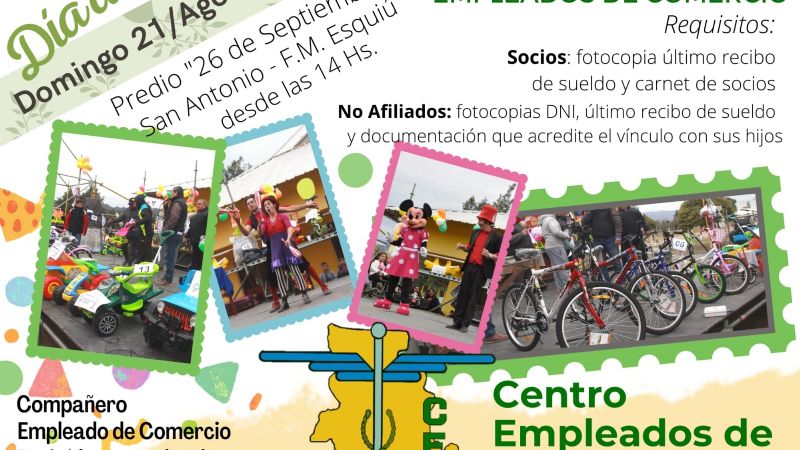 Vuelve la gran fiesta de los niños de los empleados de Comercio