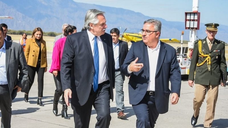 Jalil anticipó que vendría el Presidente