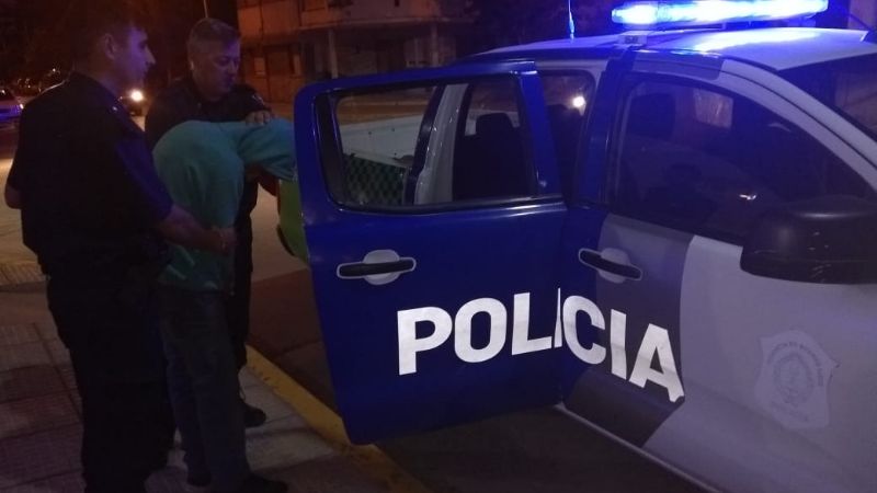 Detuvieron a un hombre violento en Belén