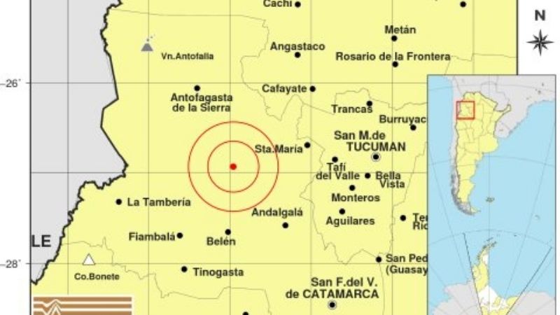 Tras el sismo de ayer, hoy volvió a temblar la tierra