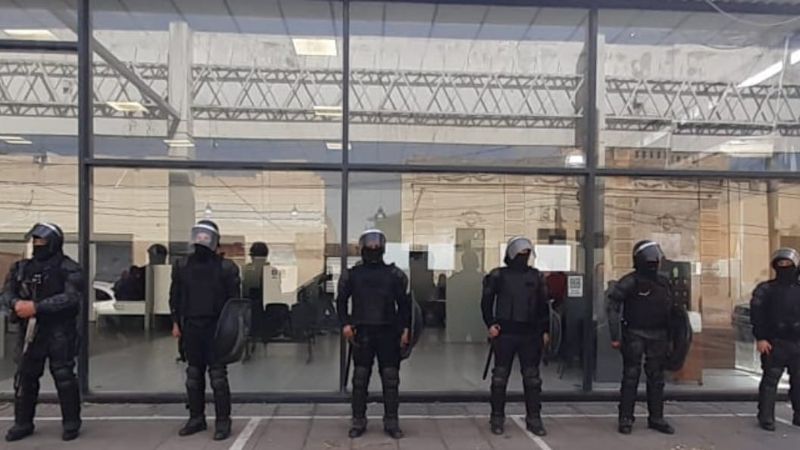 Bacchiani pasó por el Registro Civil