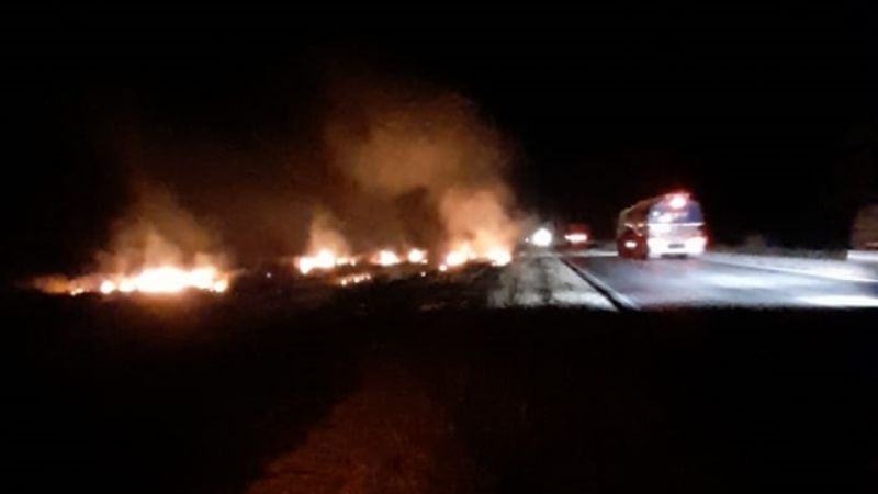 Transitar con precaución por Ruta Nacional 157