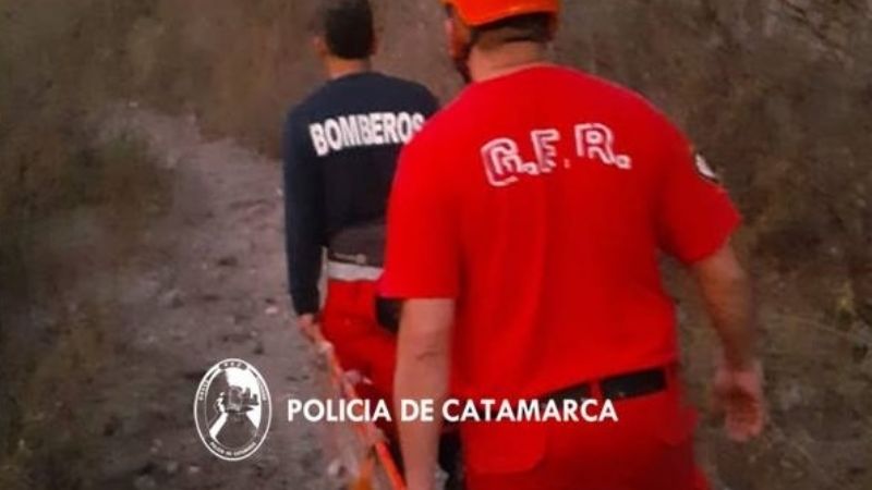 Rescataron a dos hombres