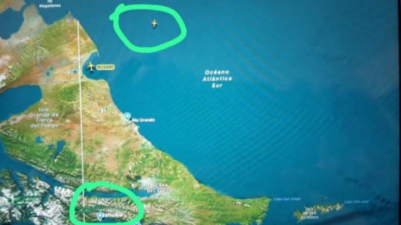 El avión sanitario de Catamarca voló a Ushuaia