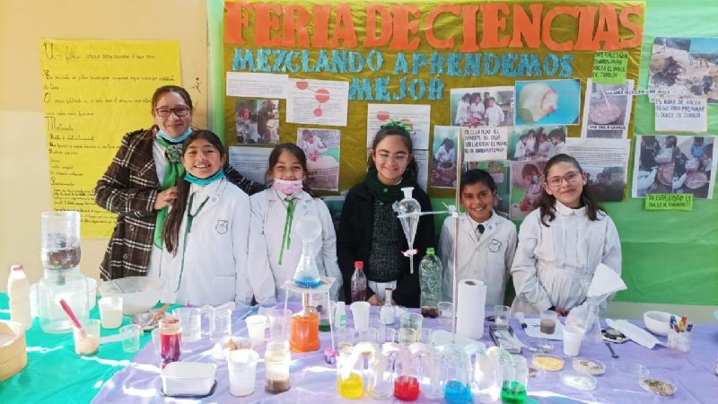 Santa María participó de la instancia departamental de la Feria de Educación 2022