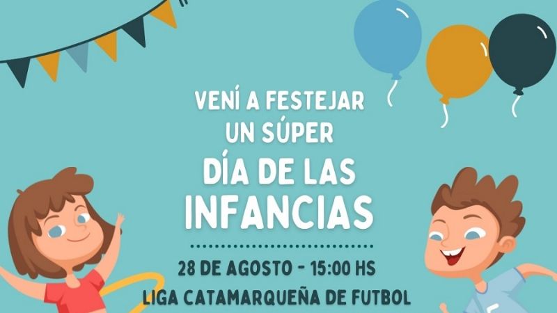 La Liga Catamarqueña festeja el Día de las Infancias