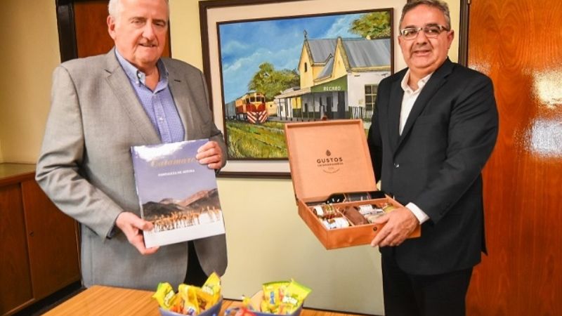 El Gobernador se reunió con el CEO de Arcor